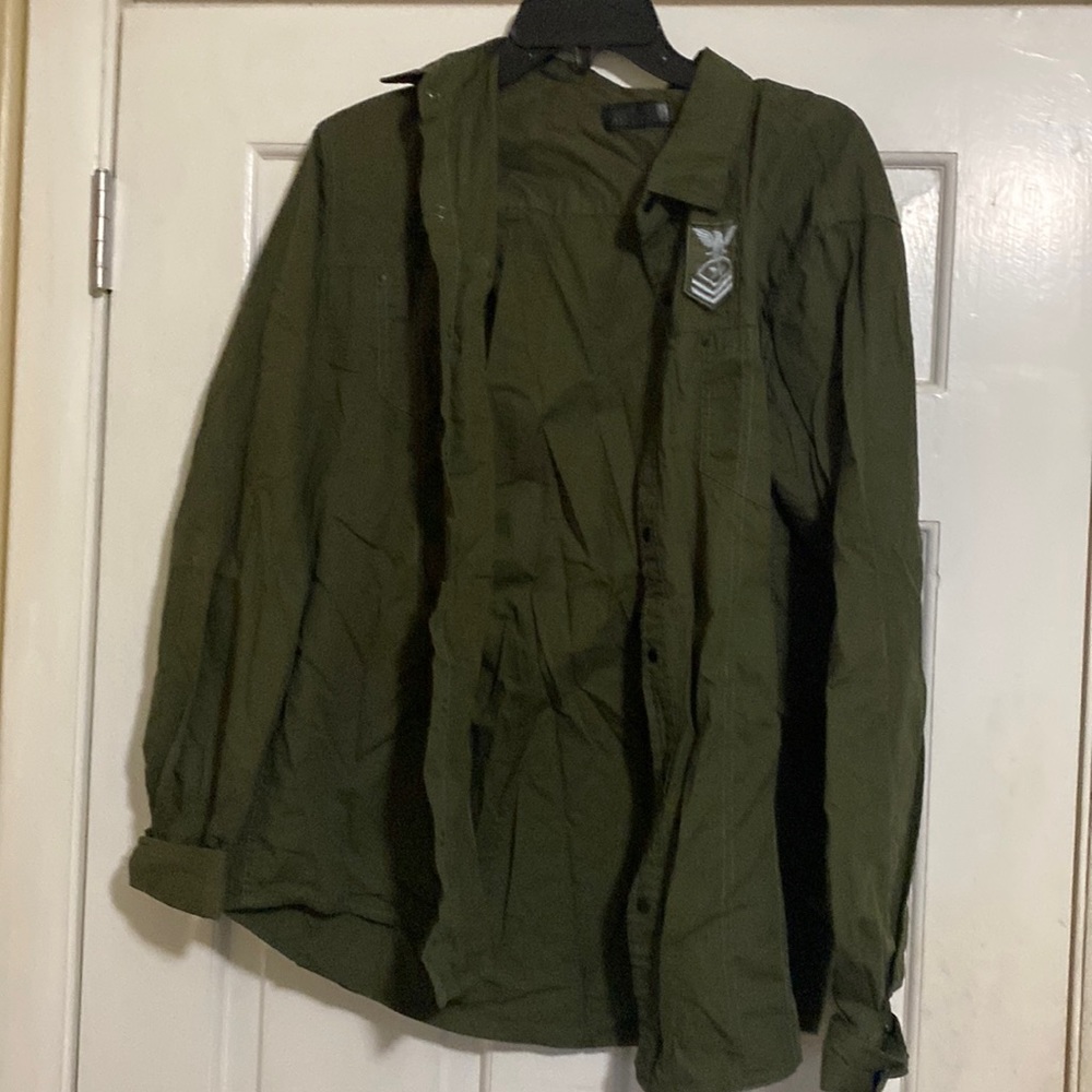 Army Green top
